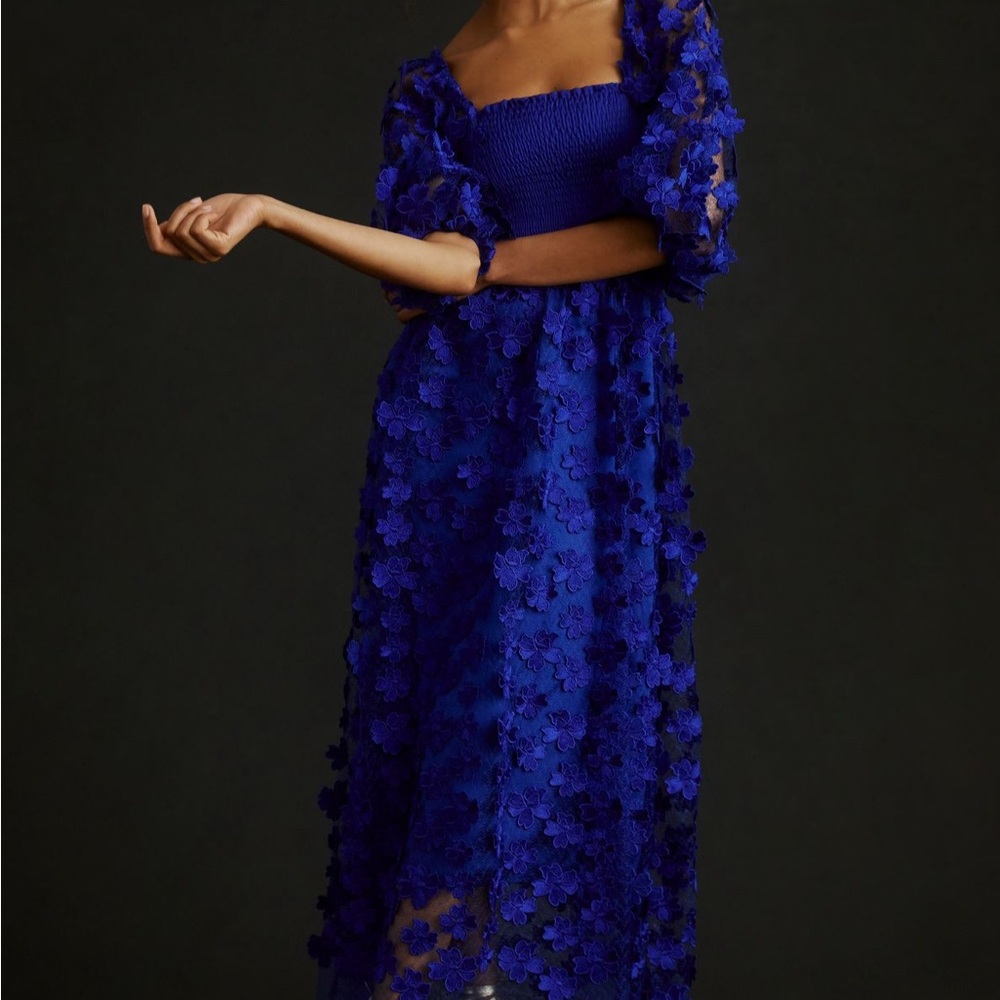 Delfi Collective 3D Floral Dress